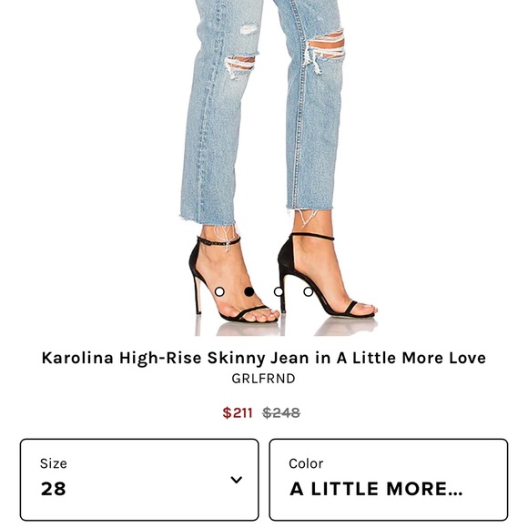 GRLFRND Karolina High Rise Jeans A Little More Love - Picture 12 of 12